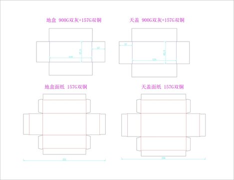 包装盒刀版图的设计与重要性