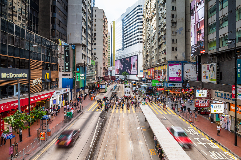 香港资料图，繁华都市的多元面貌