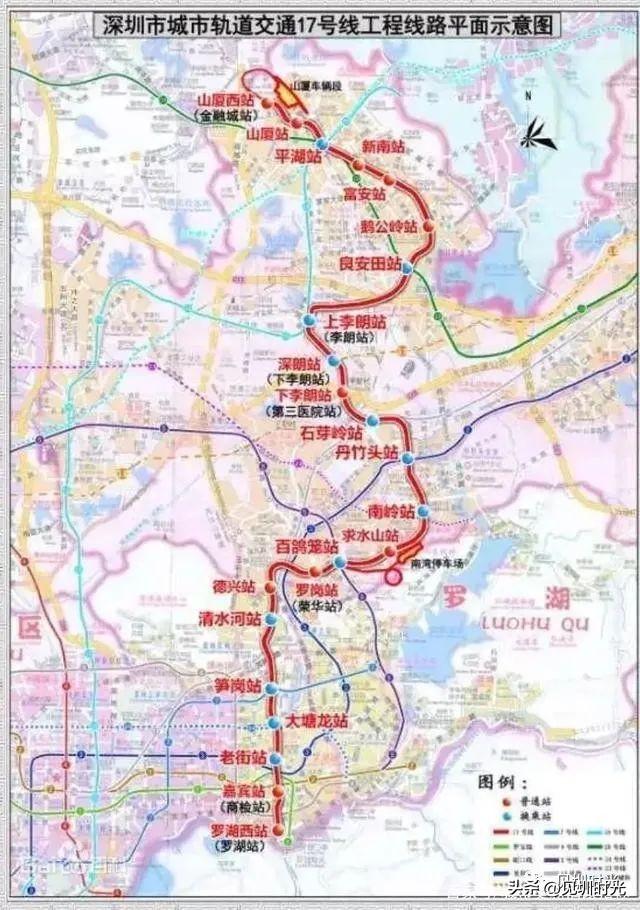 深圳地铁图2025高清版大图